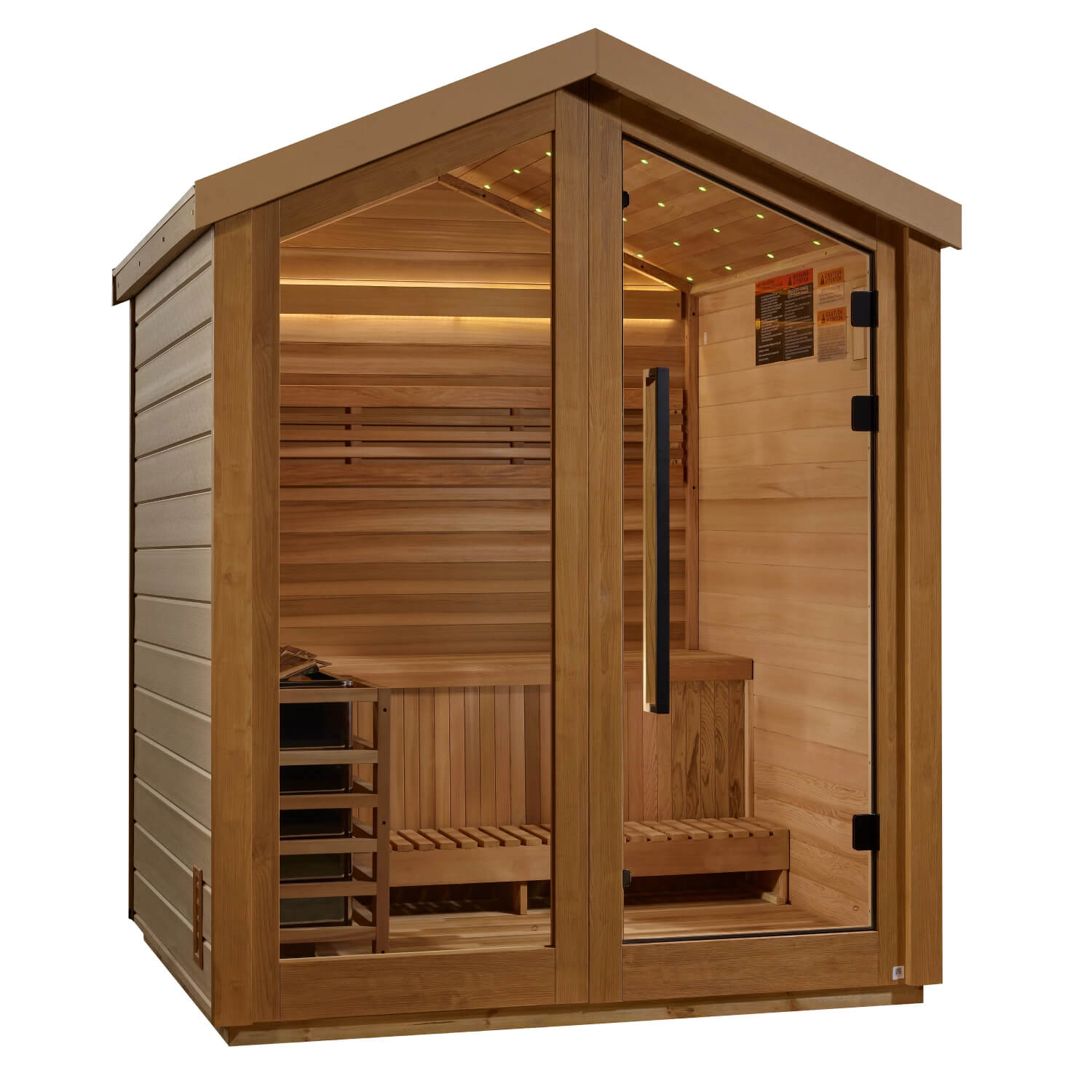 Golden Designs Savonlinna 3-Person Outdoor Traditional Sauna product image